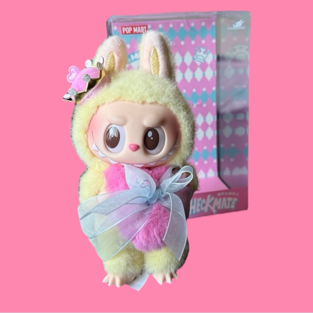 Labubu Let’s Checkmate The Monsters Limited Edition Plush Key Ring Bag Charm